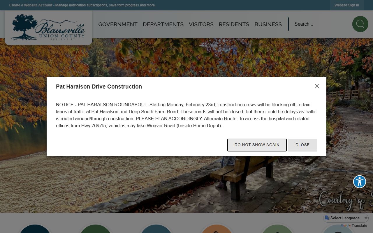 Union County Georgia website with divorce records courthouse information