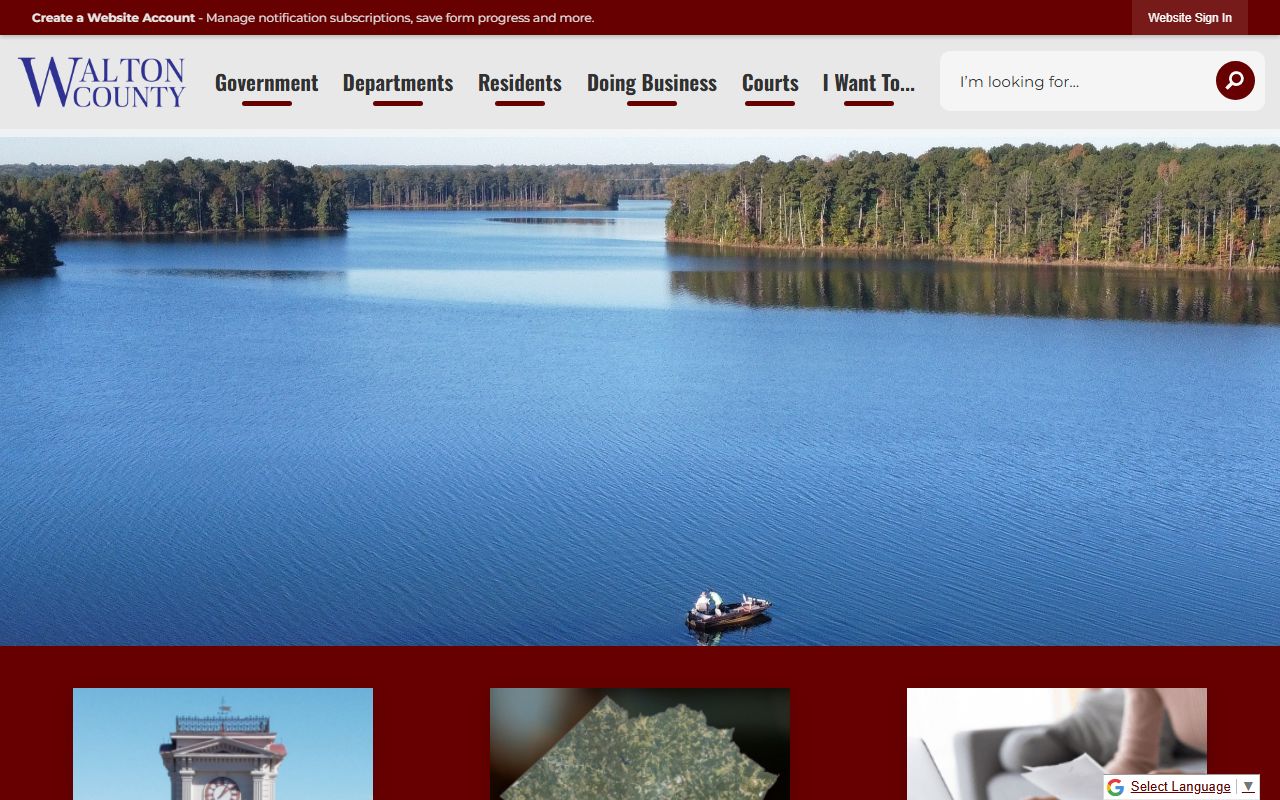 Walton County Georgia website with divorce records courthouse information